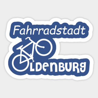 Bicycle City Oldenburg Sticker